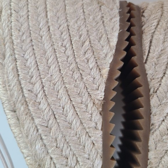 Eileen Fisher | Wedge d'Orsay Wedge Espadrille | Cream | Size 10 NWOT - Picture 12 of 15